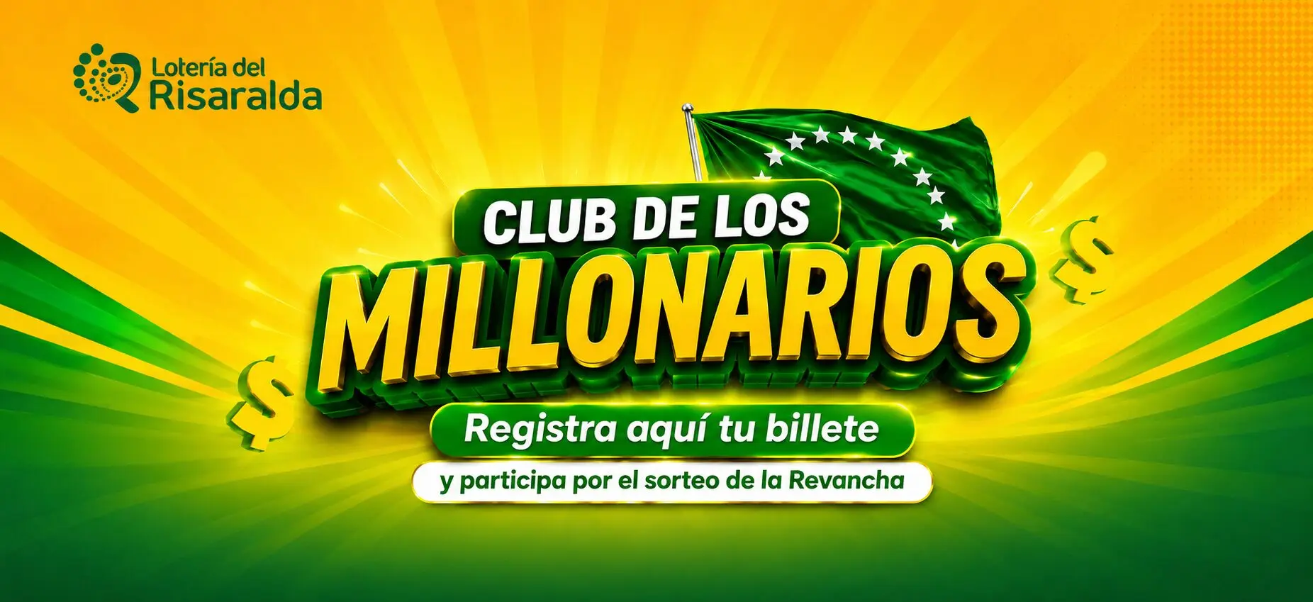 Registra aquí tu billete: El Club de los Millonarios