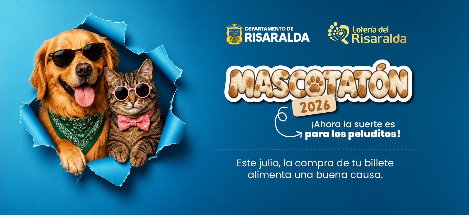 La Gobernación y la Lotería del Risaralda inician el mes de la ‘Mascotatón’ con cinco sorteos y una gran Donatón este fin de semana